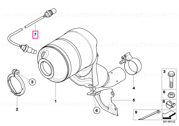 Febi Bilstein 107600 Sonda Lambda – 4 Cavi, Filetto M18x1.5, Lunghezza 525mm, Per Opel, Chevrolet, Vauxhall
