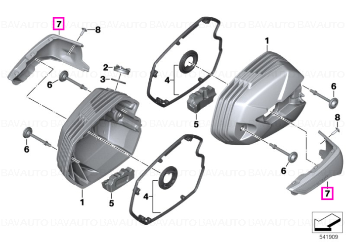 11129443065 - Piesa de schimb originala BMW Group - 11129443065 - BMW Motorrad - Original BMW Motorrad Group - BavAUTO