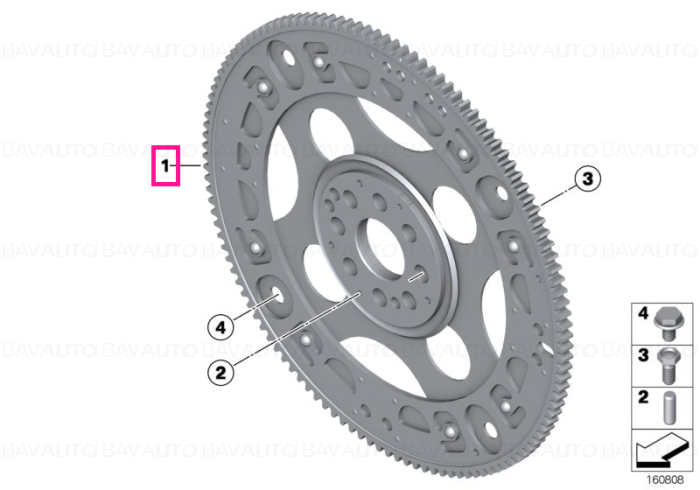11227797964 - Volant motor automat - BMW - Original BMW