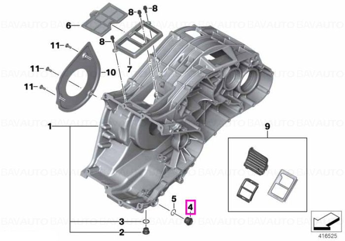 11427707090 - Dop filet M20X1,5 - BMW Motorrad - K16, K18 - de la 03.06.2008 - Original BMW Motorrad Group - BavAUTO