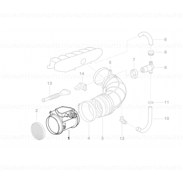13621707650 - Debitmetru aer motor - BMW Z3 E36 | BavAUTO
