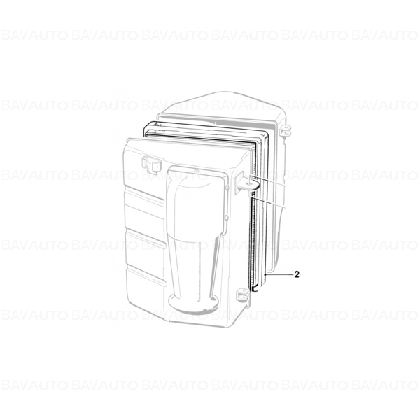 13721307134 - Filtru aer motor - BMW Seria 5 E28, Seria 6 E24 | BavAUTO