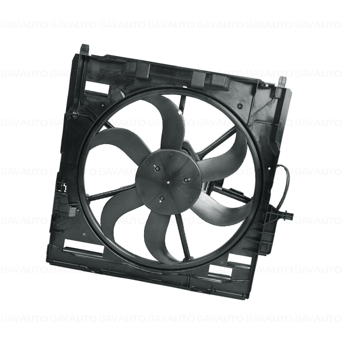 17428618240 - Carcasă ventilator cu ventilator 600W - BMW - X5 E70 - de la 02.10.2006 - Original BMW Group - BavAUTO