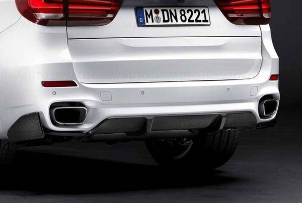 18302349668 - Set ornamente cromate toba - BMW M Performance - BMW X5 F15 25d 25dX 30dX | BavAUTO