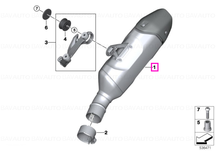18519445090 - Piesa de schimb originala BMW Group - 18519445090 - BMW Motorrad - Original BMW Motorrad Group - BavAUTO