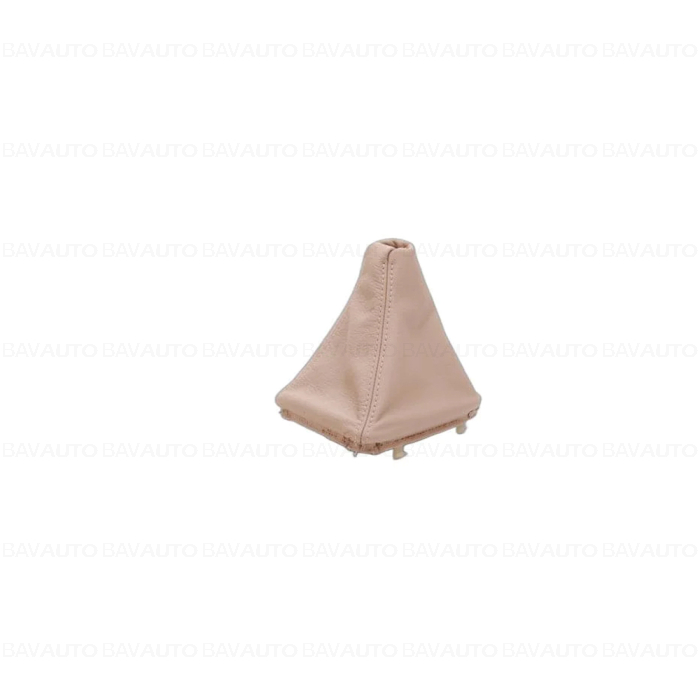 25111434431 - Manson maneta schimbator viteze, piele, Bej (HellBeige) - BMW Seria 3 E46 - RHD (Volan pe partea dreapta) - Original BMW