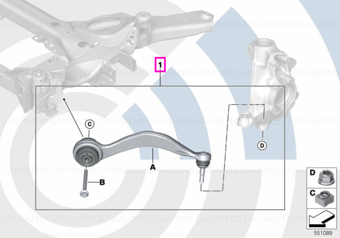 31108893573 - Piesa de schimb - BMW - Original BMW Group - BavAUTO