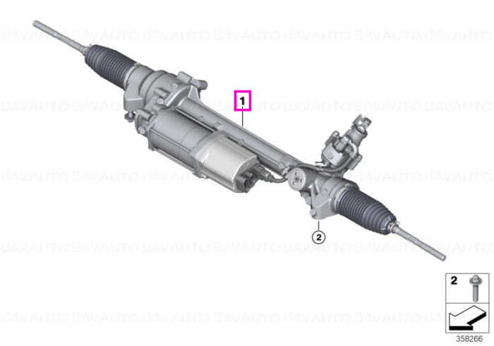 Caseta de directie electrica, TKP - BMW i8 I12 I15