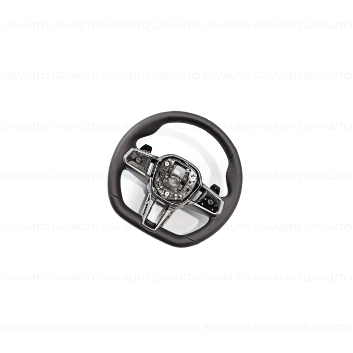 32305A716B9 - Volan M Sport, padele schimbare viteze, piele, negru - BMW Seria 5 G60 G61, Seria 7 G70, X3 G45 - Original B…
