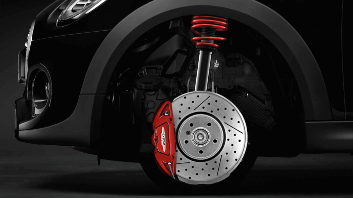 34112352872 - Kit de conversie la sistemul de franare sport Mini JCW de 17" - MINI F55 LCI, F57 Cabrio, F56 3-Usi - Original BMW - Mini