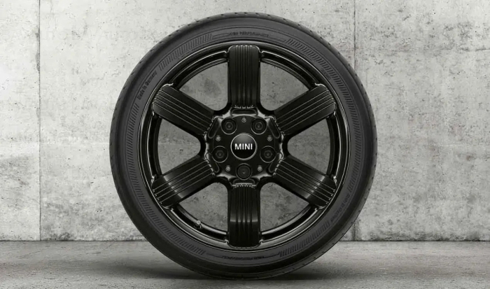 Janta aliaj usor - 60 Years Spoke 525 - Negru (Jet Black Sol. Paint) - 7Jx17 ET:54 - Mini Cabrio F57, F55, F56