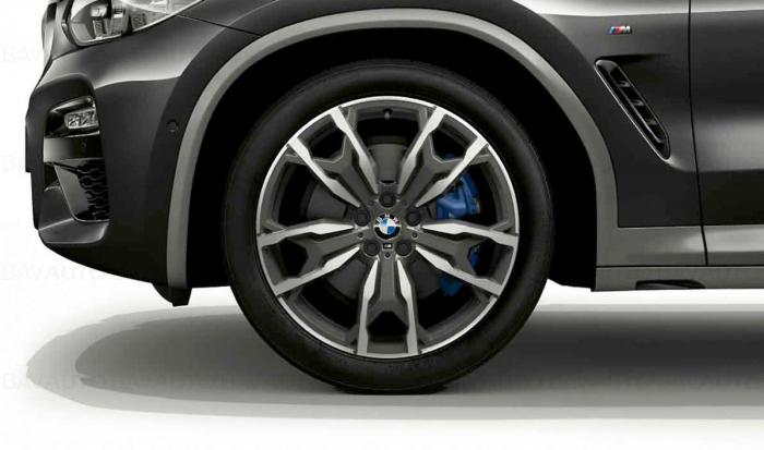 36108073792 -  Janta aliaj usor - M Performance Double-Spoke 787M - Bicolor Gri (Orbitgrey/Bright Turned) - 9.5Jx20 ET:43 - BMW X3 G01 G08, X4 G02	 - Original BMW