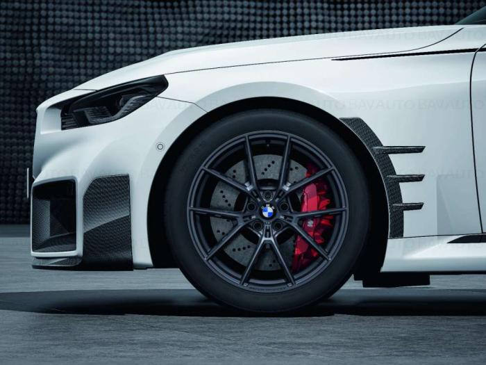 36108746989 - Janta aliaj usor - M Performance Y-Spoke 963M - Gri (Frozen Gunmetal) - 9,5Jx19 ET:20 - BMW Seria 2 G87M2, Seria 3 G80M3 G81M3, Seria 4 G82M4 - Original BMW M Performance