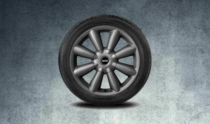 Janta aliaj usor - Turbo Fan R126 - Gri (Anthracite Grey) - 7,5Jx18 ET:52 - Mini Countryman R60, Paceman R61