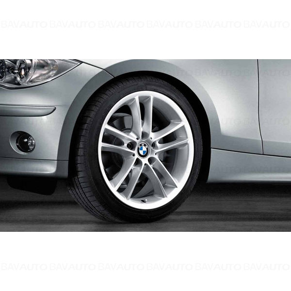36110427745 - Set roti complete de vara BMW Double Spoke 182 - 18" - BMW Seria 1 E81, E82, E87, E88 | Original BMW