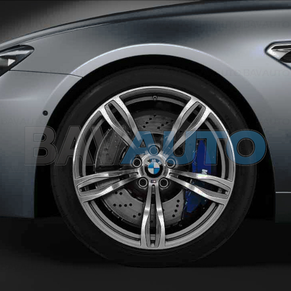 36112283403 - Janta din aliaj - M double spoke 343 - 10,5J x 20 inch - BMW Seria 6 F06, F12, F13 - ET:19 | BavAUTO