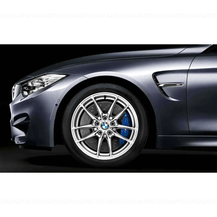 Janta aliaj usor - M Performance V-Spoke 513M - Argintiu (Metallic Silver) - 9Jx18 ET:29 - BMW Seria 3 F80 M3, Seria 4 F82 F83 M4 - punte fata