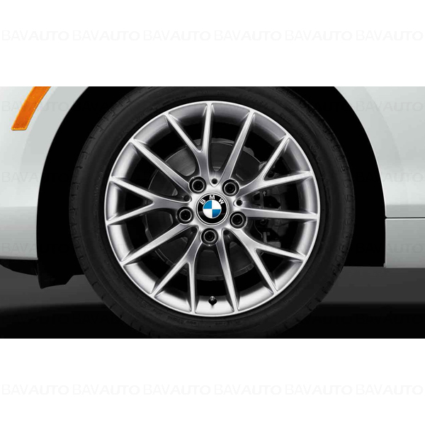 Set roti complete de vara - BMW Y Spoke 380 - 17" - BMW Seria 1 F20, F21; Seria 2 F22, F23 - RDCi