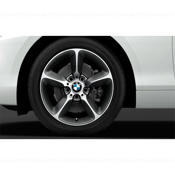 Set roti complete de vara - BMW Star Spoke 382 - 17" - BMW Seria 1 F20, F21, Seria 2 F22, F23 - RDCi 