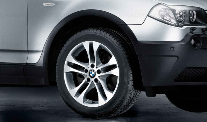 Janta aliaj usor - Double Spoke 205 - Argintiu (Silver) - 8Jx18 ET:46 - BMW X3 E83	