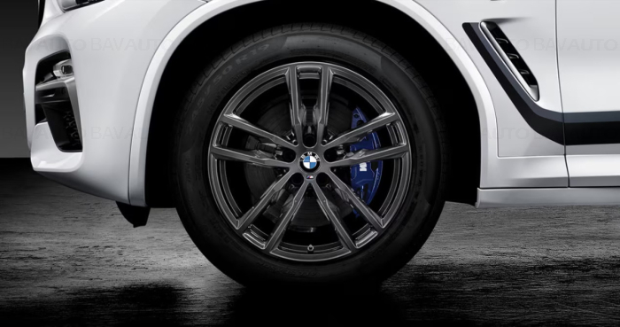 36115A279A0 - Roată completă de iarnă - M Double Spoke 698M (glossy) cu anvelopa Pirelli Winter Sottozero 3 r-f - 245/50R19 105V XL - BMW X3/X4 G01/G02