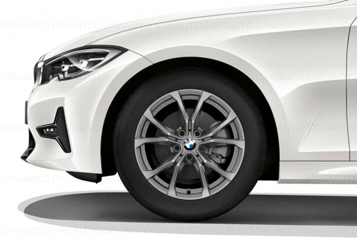 36115A4BBC3 - Roata completa de iarna - BMW V-Spoke 776 cu anvelopa Bridgestone Blizzak LM-001* (BMW) - 225/50R17 98H XL - TPMS / RDCi pentru G20, G21