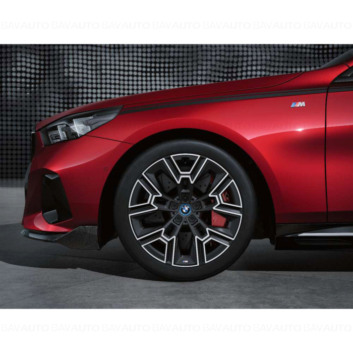 36115A8E340 - Roată completă de iarnă - M Aerodynamic wheel 939M (bright turned) cu anvelopa Continental Winter Contact TS860S - 245/40R20 99H XL - BMW Seria 5 G60/G61 - punte față
