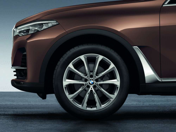36115A92CF6 - Roată completă de iarnă - V-Spoke 750 cu anvelopa Continental Winter Contact TS860S SSR - 255/55R20 110H XL - BMW X7 G07 LCI