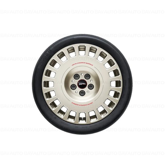 36115B30816 - Set roți complete de vară - JCW Rallye Spoke 964 (bright milled, flow forming) cu anvelopa Pirelli Cinturato P7 - 215/40R18 89Y XL - Mini F65/F66/F67