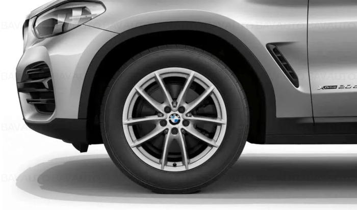 36115B31503 - Roată completă de iarnă - V-Spoke 618 cu anvelopa Hankook Winter i* (BMW) evo2 SUV - 225/60R18 104H XL - BMW X3/X4 G01/G02