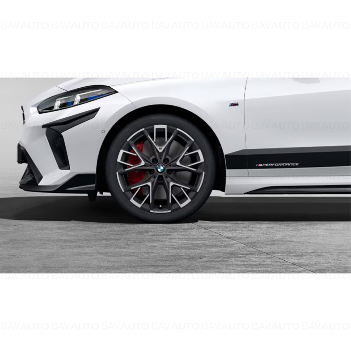 36115B4E924 - Roată completă de iarnă - M Performance Y-Spoke 979M (bright turned, flow forming) cu anvelopa Giti Winter W2 - 225/40R19 93H XL - BMW Seria 1 F70/Seria 2 Gran Coupé F74
