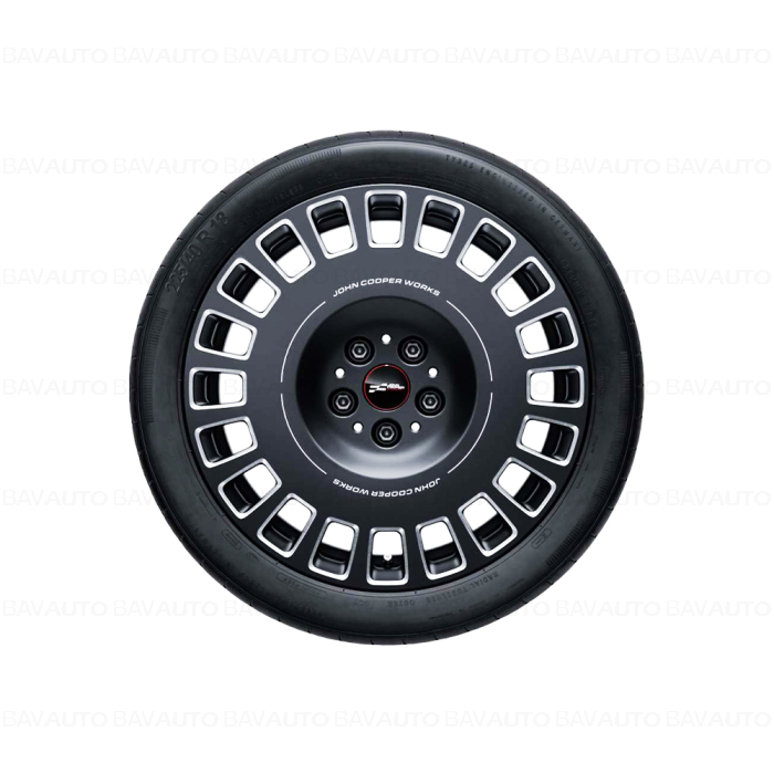 36115B4EA76 - Roată completă de iarnă - JCW Rallye Spoke 992 (bright milled) cu anvelopa Goodyear Ultra Grip Performance 3 - 225/45R18 95V XL - Mini Aceman J05