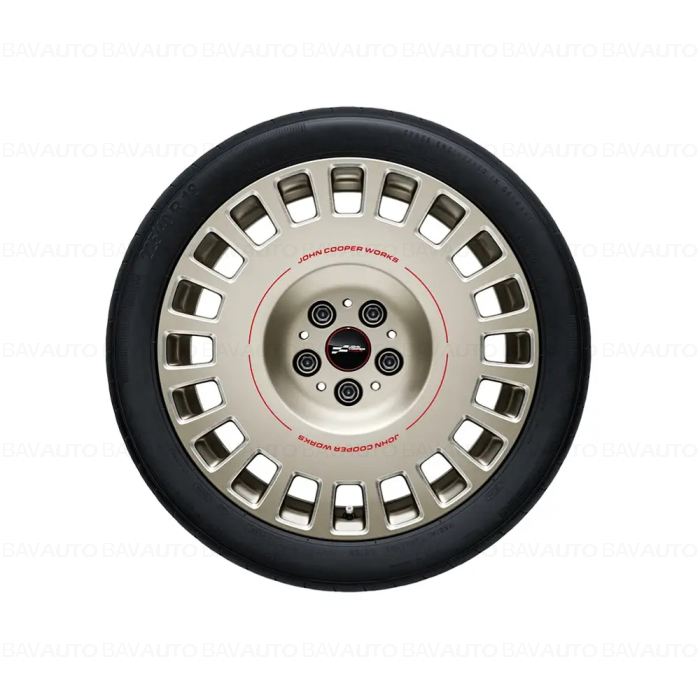 36115B4EA77 - Roată completă de iarnă - JCW Rallye Spoke 992 (bright milled) cu anvelopa Goodyear Ultra Grip Performance 3 - 225/45R18 95V XL - Mini Aceman J05