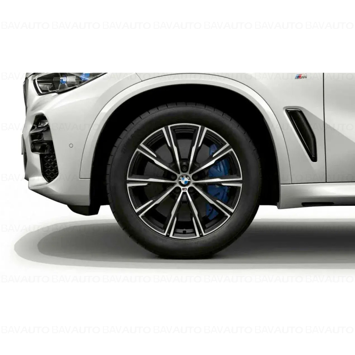 36115B5D014 - Roată completă de iarnă - M Star Spoke 740M (bright turned) cu anvelopa Pirelli Scorpion Winter r-f - 275/45R20 110V XL - BMW X5/X6 G05/G06 LCI
