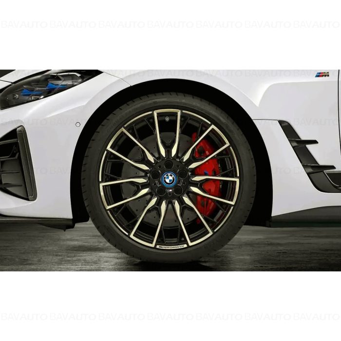 36115B75898 - Set roți complete de vară - M Performance Double Spoke 868M (bright milled, flow forming) cu anvelopa Goodyear Eagle F1 Asymmetric 5 - 245/35R20 95Y XL HL 255/35R20 100Y XL - BMW i4 G26 BEV