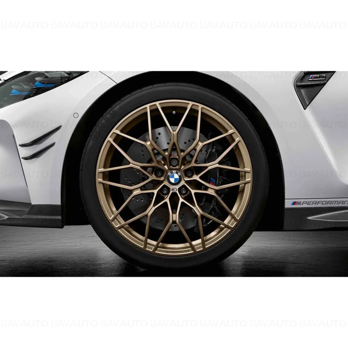 36115B758A4 - Set roți complete de vară - M Performance Cross Spoke 1000M (forged) cu anvelopa Michelin Pilot Sport 4S - 285/30ZR20 99Y XL 295/25ZR21 96Y XL - BMW M3/M4/M2 G80/G81/G82/G83/G87 - Jante forjate