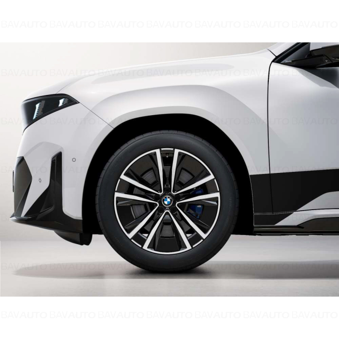 36115B778F9 - Roată completă de iarnă - M Aerodynamic wheel 1047M (bright turned) cu anvelopa Goodyear Ultra Grip Performance 3 - 255/45R20 105H XL - BMW iX3 NA5