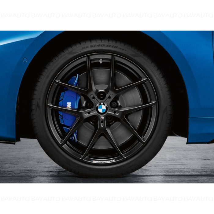 36115B78567 - Set roți complete de vară - M Performance Y-Spoke 554M (forged) cu anvelopa Bridgestone Turanza 6 - 225/45R18 95Y XL - BMW Seria 1 F70/Seria 2 Gran Coupé F74 - Jante forjate
