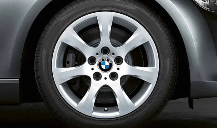 Janta aliaj usor - Star Spoke 185 - Argintiu (Reflex Silver) - 8Jx17 ET:34 - BMW Seria 3 E90 E91 E92 E93
