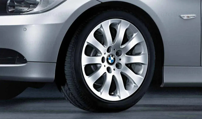 Janta aliaj usor - Star Spoke 159 - Argintiu (Silver) - 8Jx17 ET:34 - BMW Seria 3 E90 E91 E92 E93
