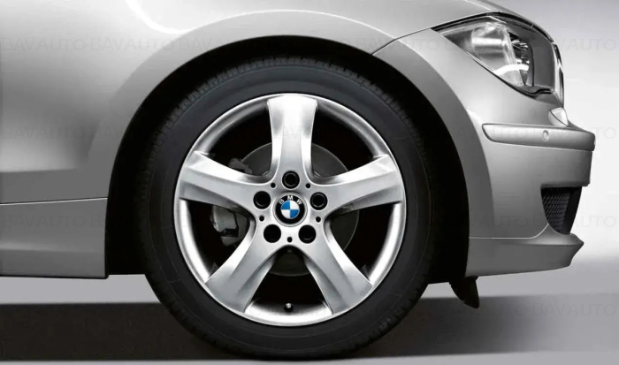 Janta aliaj usor - Star Spoke 142 - Argintiu (Silver) - 7Jx17 ET:47 - BMW Seria 1 E81 E82 E87 E88