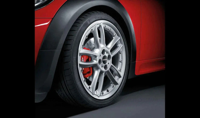 Janta aliaj usor - JCW Double Spoke R109 - Argintiu (Silver) - 7Jx18 ET:52 - Mini Cabrio R52, Clubman R55, Coupé R58, Roadster R59, R50, R53, R56