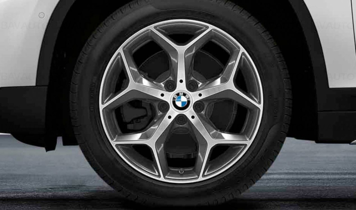  Janta aliaj usor - Y Spoke 569 - Bicolor Gri (OrbitGrey/Bright Turned) - 7,5Jx18 ET:51 - BMW X1 F48 F49, X2 F39
