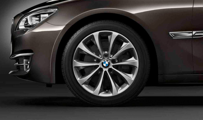 Janta din aliaj usor - Turbine Style 452 - Bicolor Gri (FerricGrey/Bright Turned) - 8,5Jx19 ET:25 - BMW Seria 5 F07 GT, Seria 7 F01 F02 F04 Hybrid
