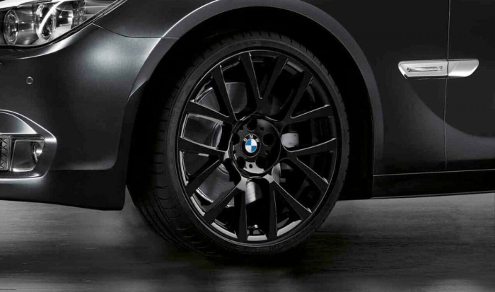 36116867129 - Janta aliaj usor - Double Spoke 238 - Negru (Black) - 8,5Jx19 ET:25 - BMW Seria 5 F07 GT, Seria 7 F01 F02 F04 Hybrid - Original BMW