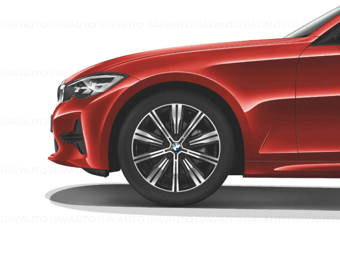 Janta aliaj usor - Double Spoke 782 - Bicolor Gri (OrbitGrey/Bright Turned) - 7,5Jx18 ET:25 - BMW Seria 2 G42, Seria 3 G20 G21, Seria 4 G22 G23