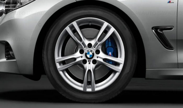 Janta aliaj usor - M Performance StarSpoke 400 - Argintiu (Dekor Silver 2) - 8,5JX18 ET:47 - BMW Seria 3 F30 F31 F35, Seria 4 F32 F33 F36