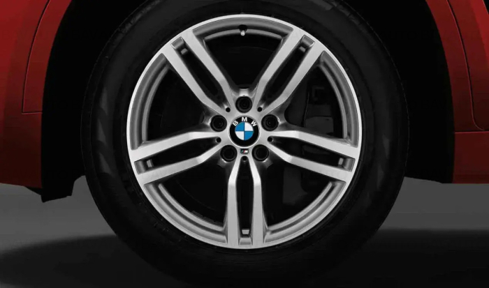 Janta aliaj usor - M Performance Double Spoke 623M - Bicolor Gri/Argintiu (Ferric Grey / Bright Turned) - 9Jx19 ET:48 - BMW X6 F16