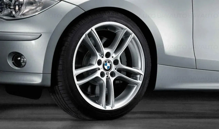 Janta aliaj usor - M Performance Double Spoke 261M - Argintiu (Reflex Silver) - 7,5Jx18 ET:49 - BMW Seria 1 E81 E82 E87 E88