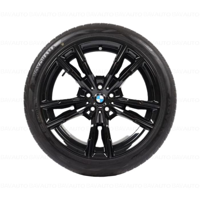 Janta aliaj usor - M Performance Double Spoke 812M - Bicolor Gri (OrbitGrey/Bright Turned) - 10,5Jx19 ET:28 - BMW Seria 8 F91M8 F92M8 F93M8